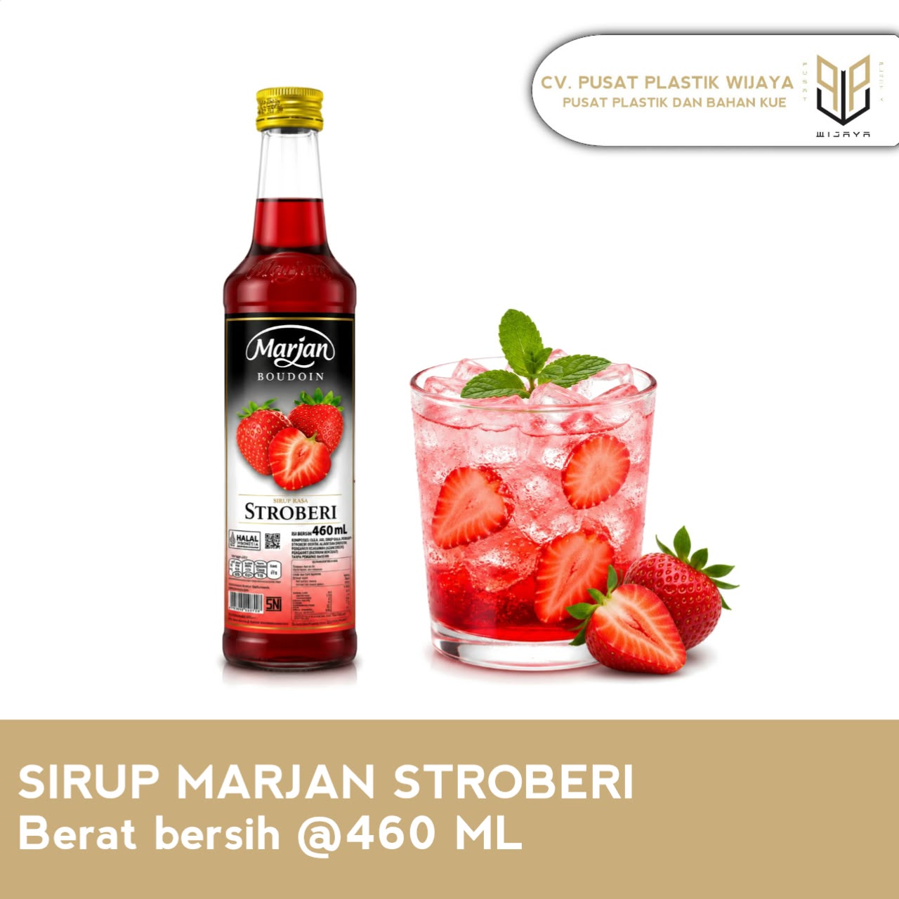 MARJAN STRAWBERY 460ML