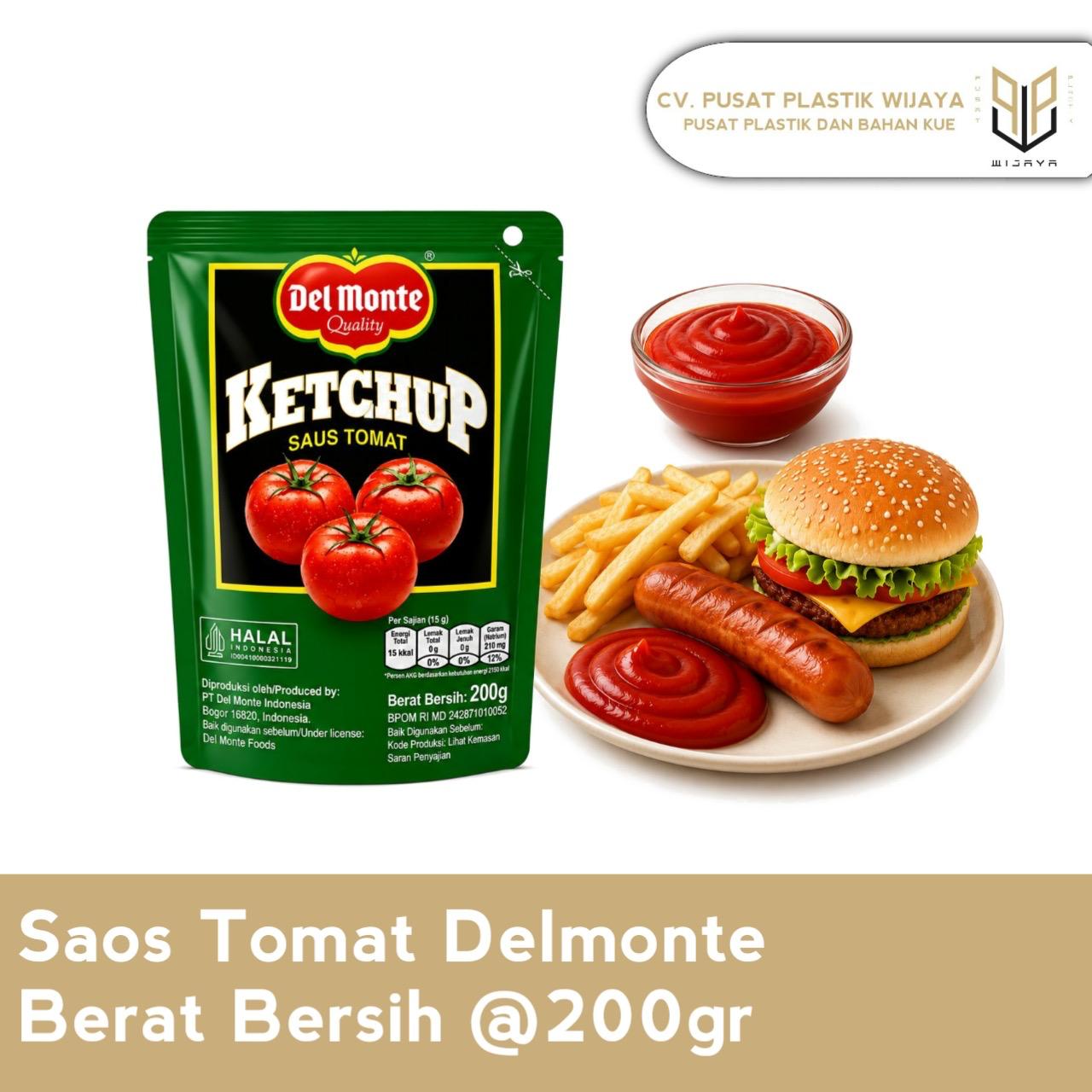 SAOS TOMAT DELMONTE 200GR