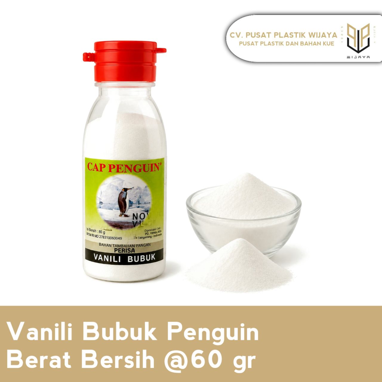 VANILI PENGUIN 60GR