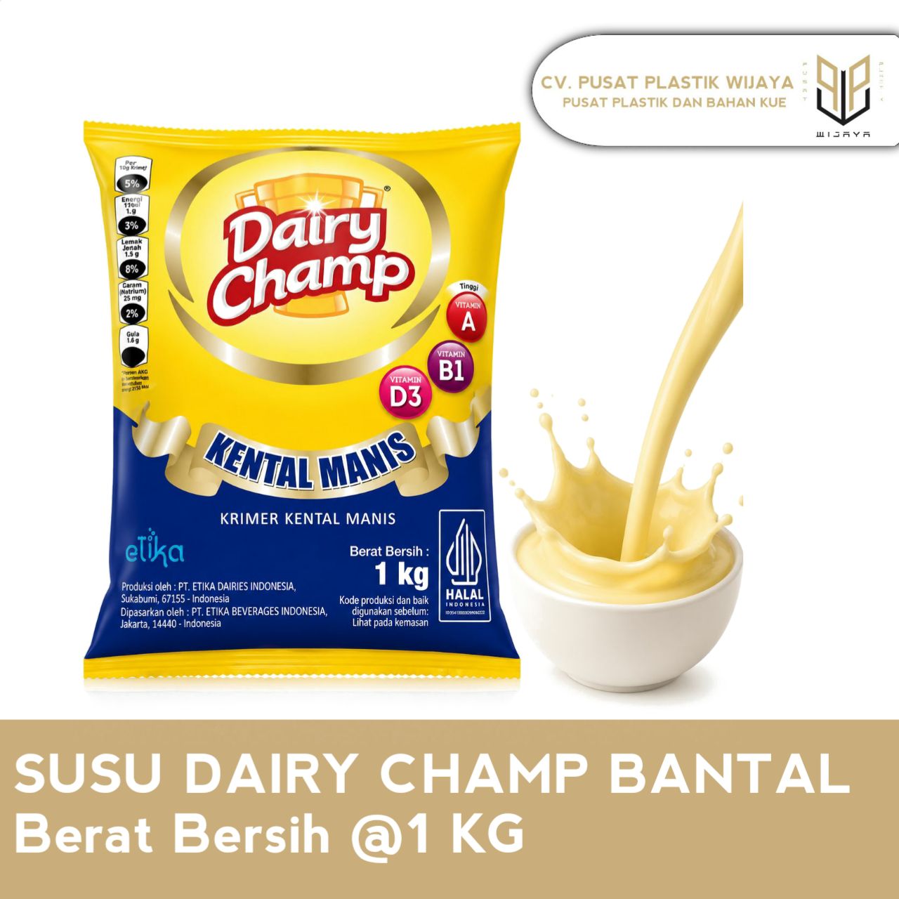 SUSU DAIRY CHAMP BANTAL 1KG
