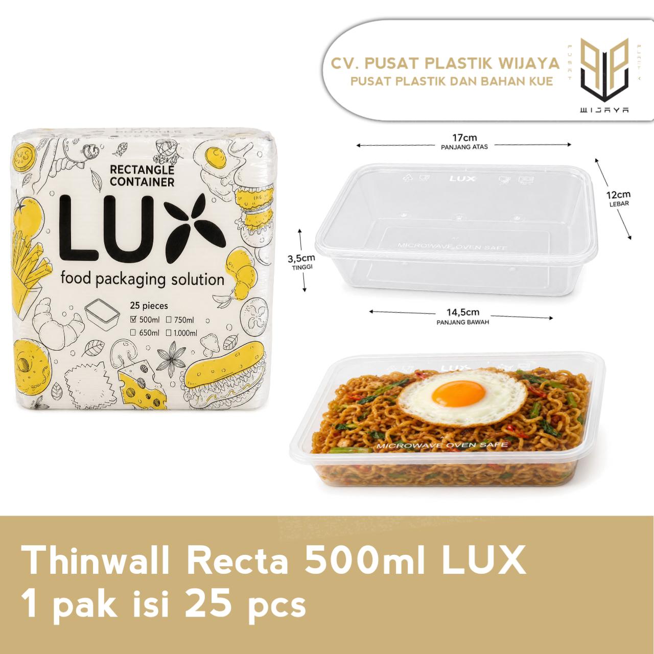 TW RECT 500ML LUX