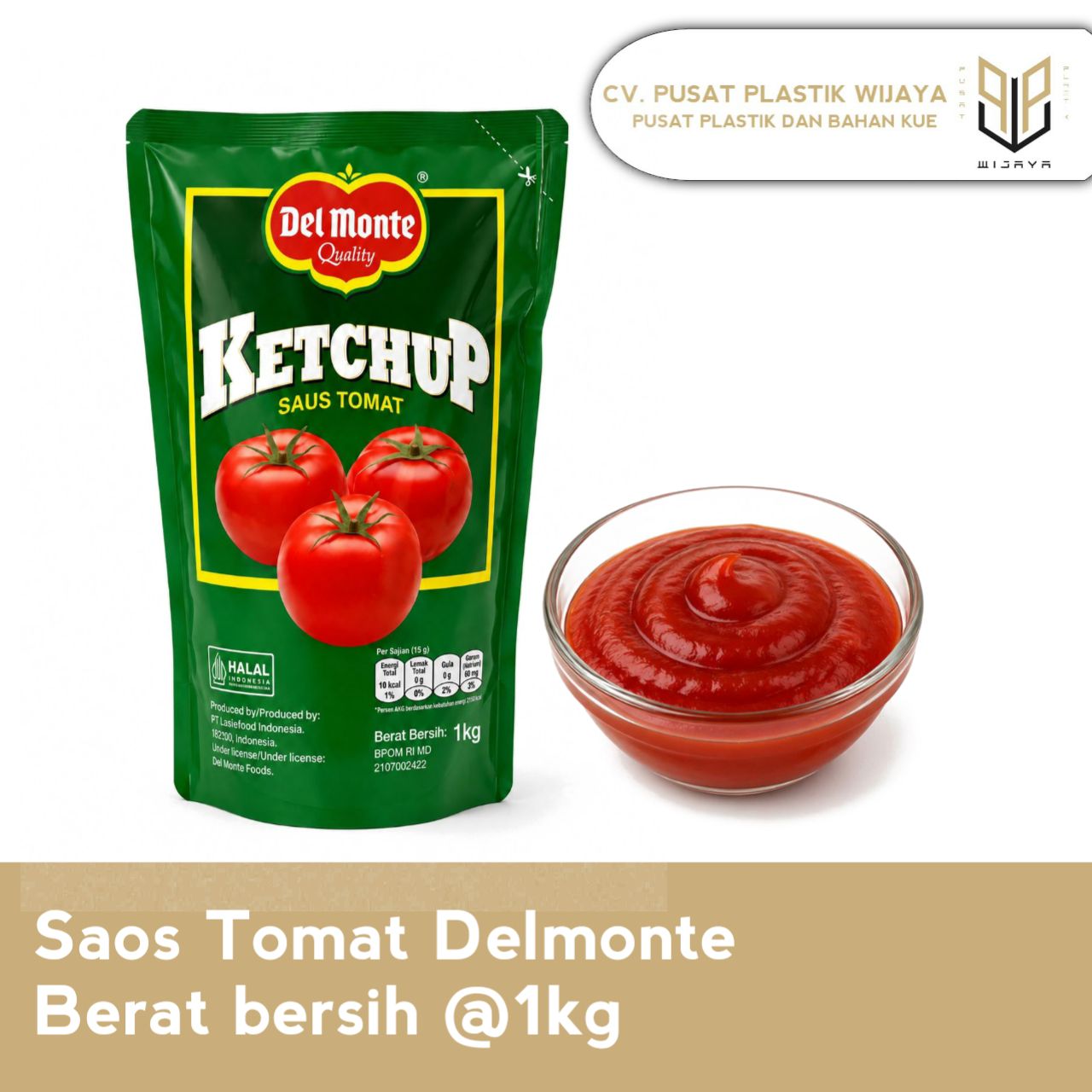 SAOS TOMAT DELMONTE 1KG