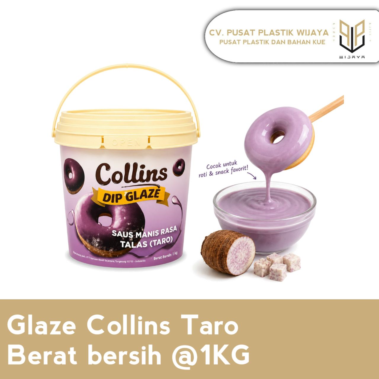 GLAZE COLINS TARO 1KG