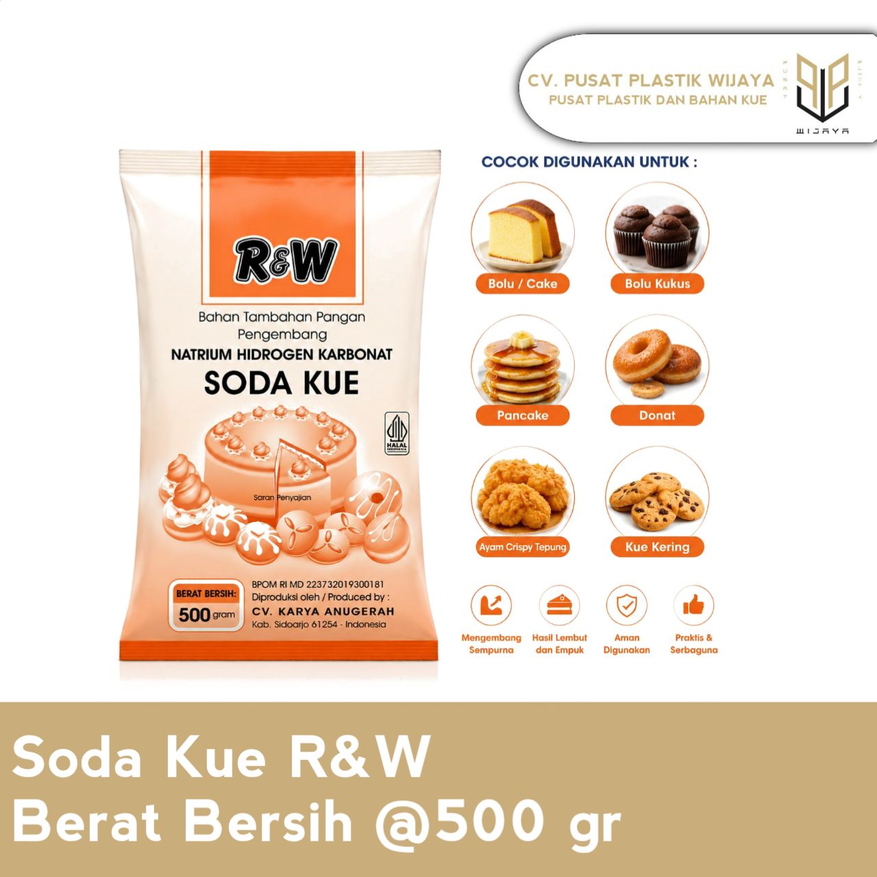SODA KUE RW 500GR