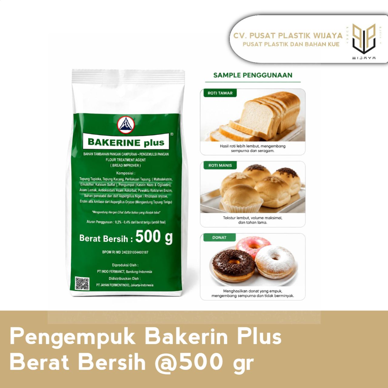 BAKERIN PLUS 500GR