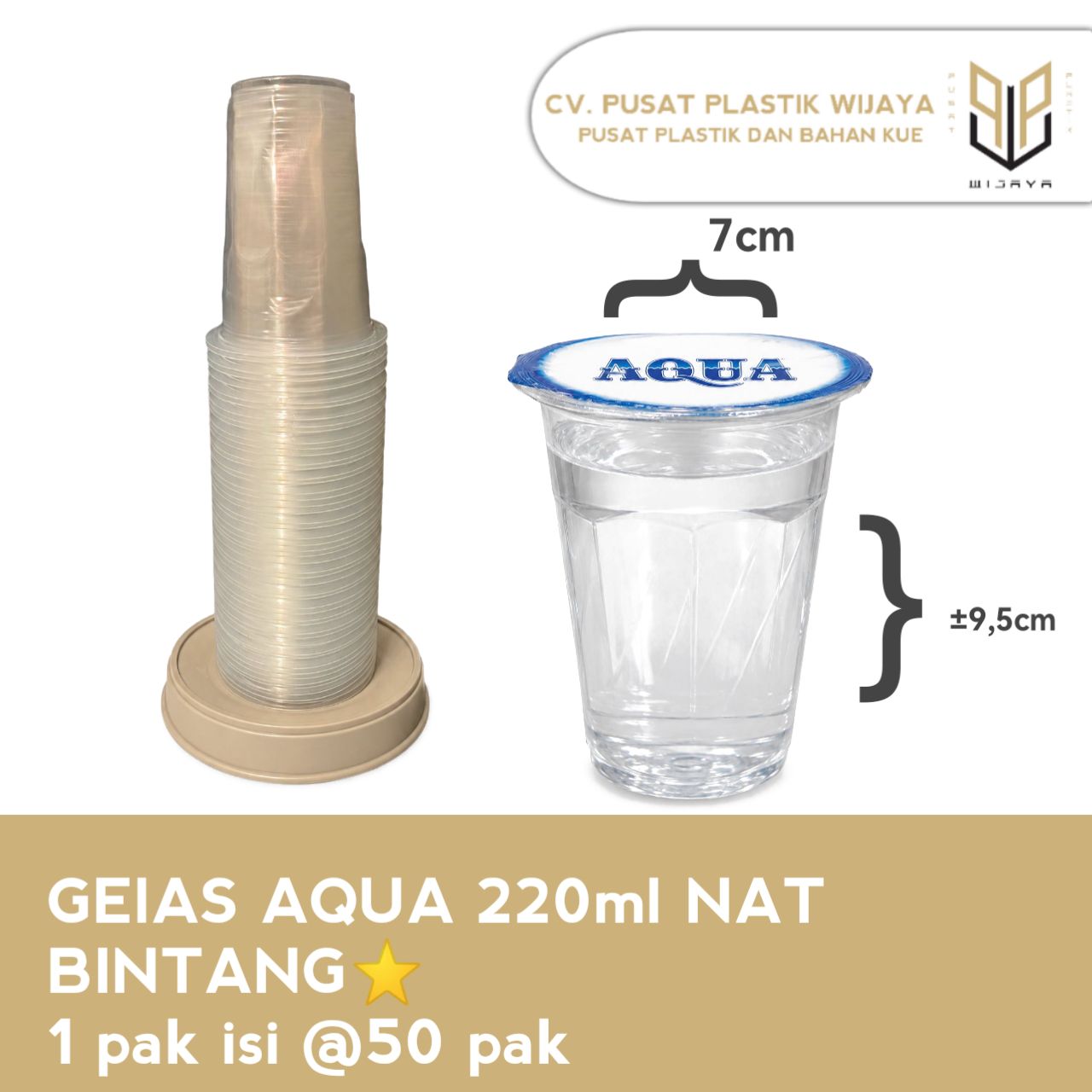 GLS AQUA 220 NAT BINTANG
