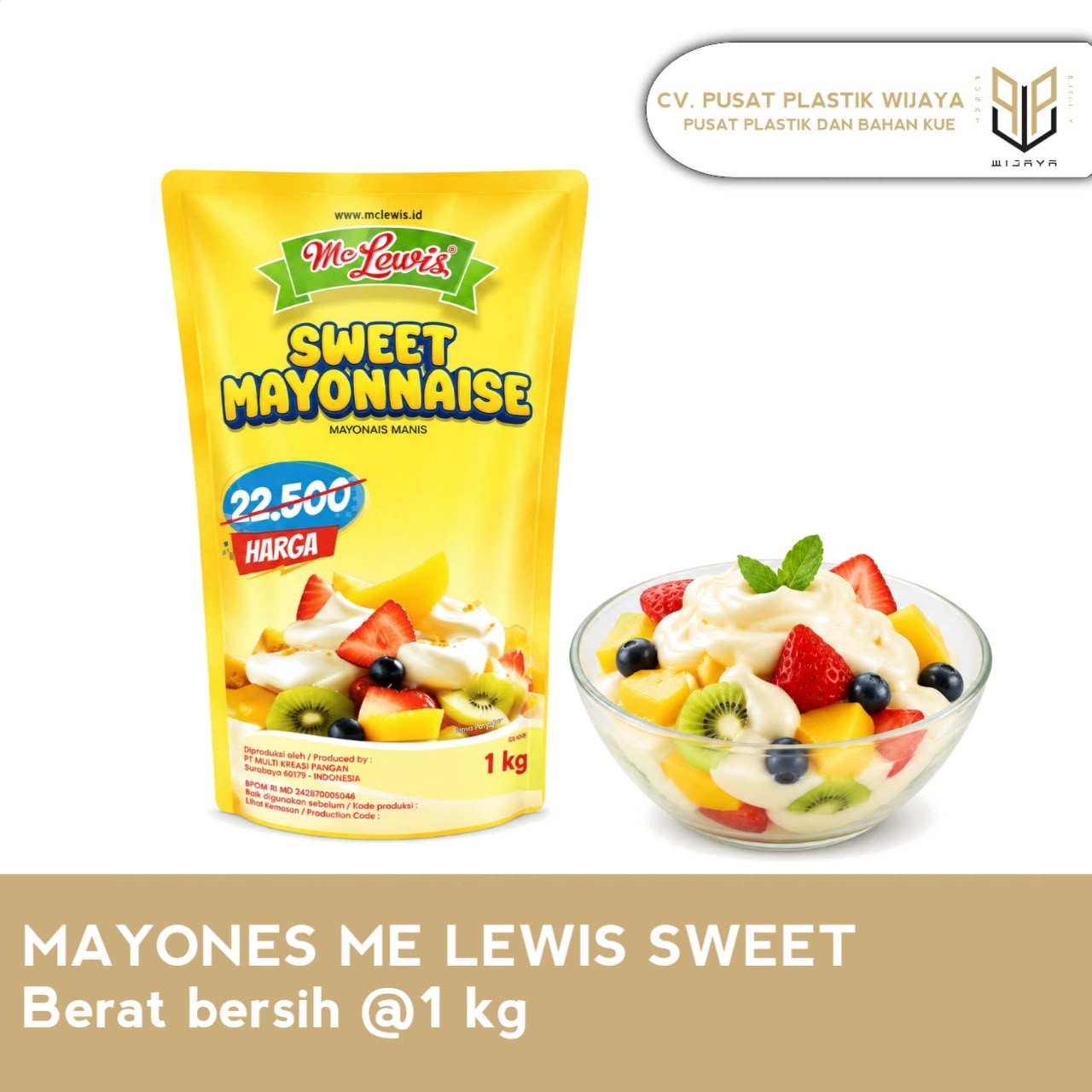 MAYONES MC LEWIS SWEET 1KG