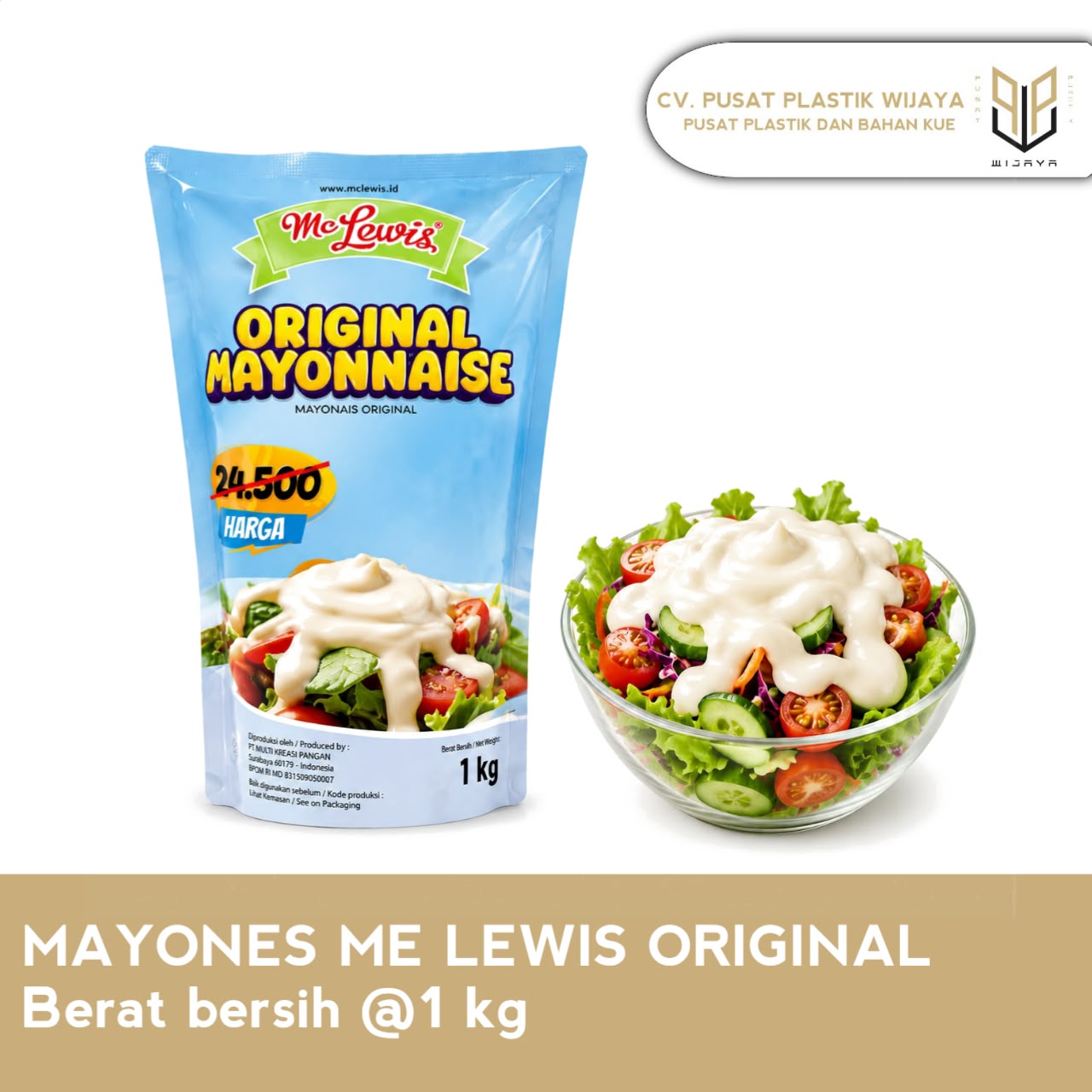 MAYONES MC LEWIS ORIGINAL 1KG