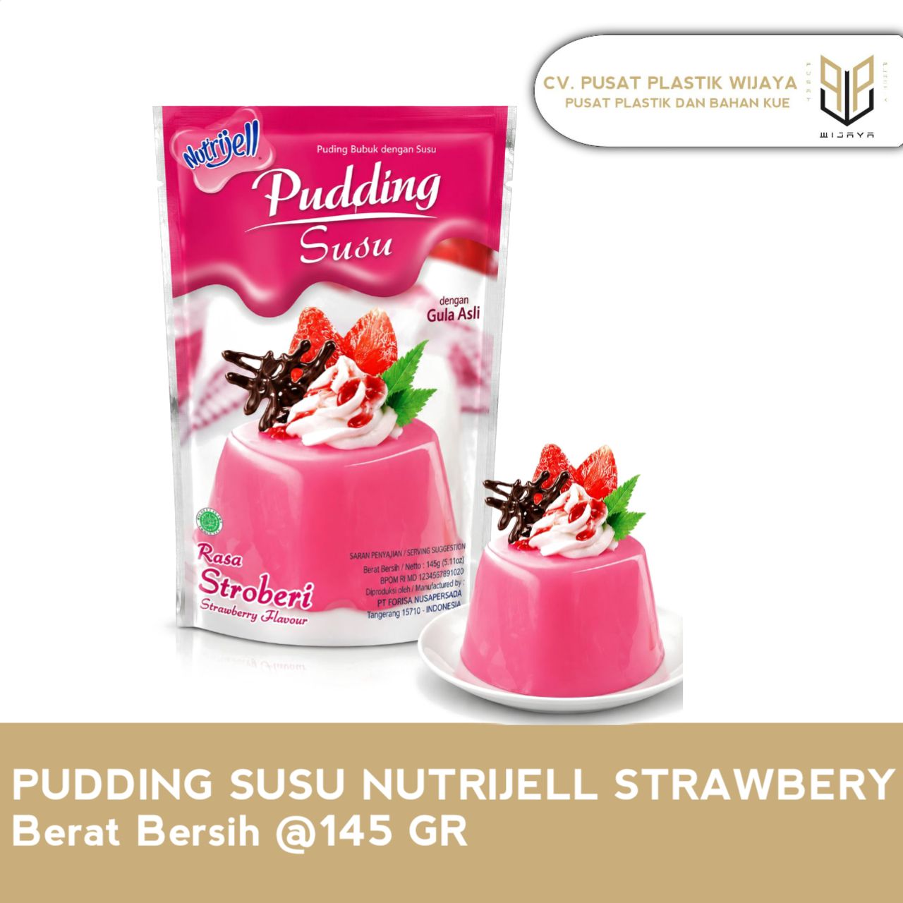 PDG NUTRI STRAWBERRY 145GR