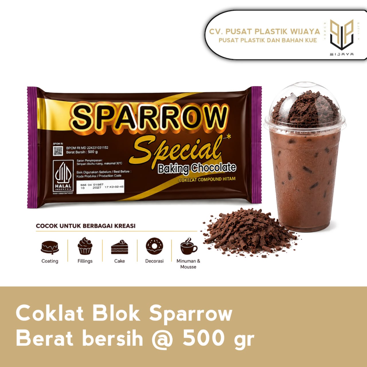 COKLAT SPAROW 500GR